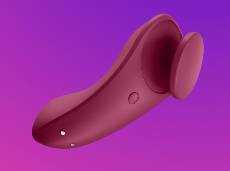 Satisfyer Secret Panty Stimulateur clitoris Vibrant Rechargeable-Connecté
